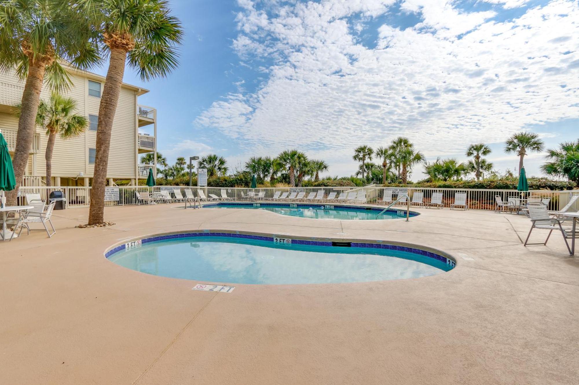 Breakers Oceanfront Getaway With Amazing View And Pool Villa Pulau Hilton Head Luaran gambar