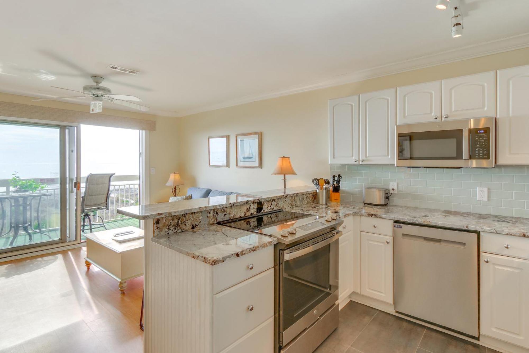 Breakers Oceanfront Getaway With Amazing View And Pool Villa Pulau Hilton Head Luaran gambar